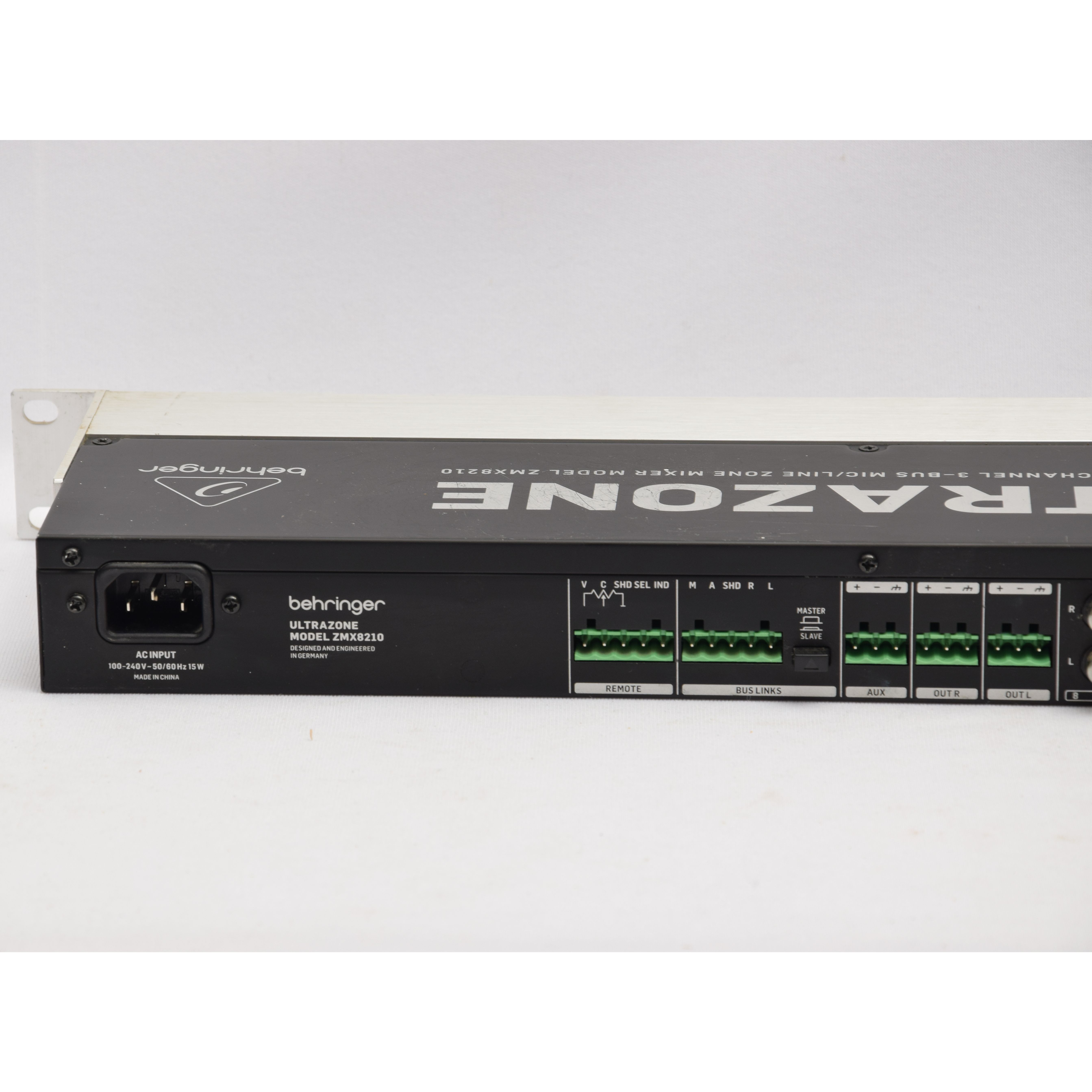 Pre-owned Behringer Ultrazone ZMX8210 8-Channel 3-Bus Mic/Line